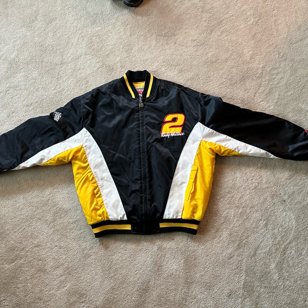 Vintage Rusty Wallace coat from Nutmeg, Size M